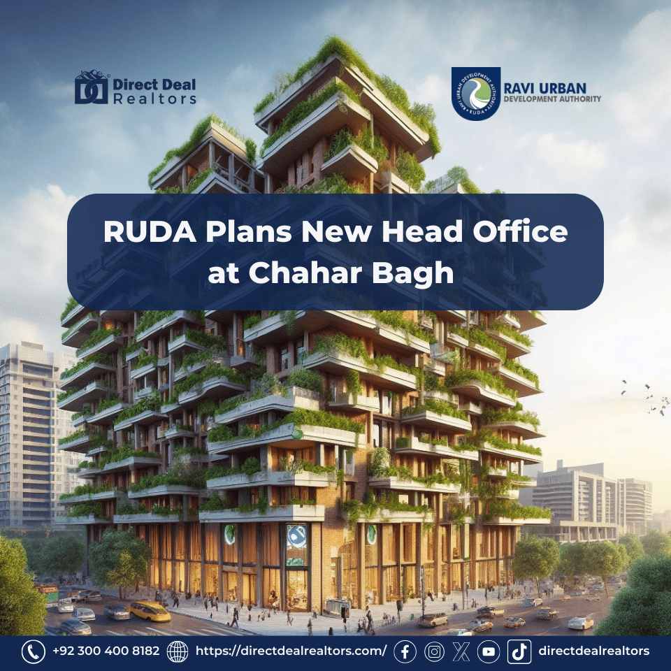 RUDA New Head Office at Chahar Bagh Lahore.