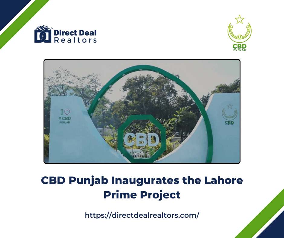 CBD Punjab Inaugurates the Lahore Prime Project