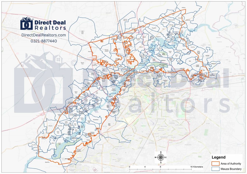 RUDA's Location Map