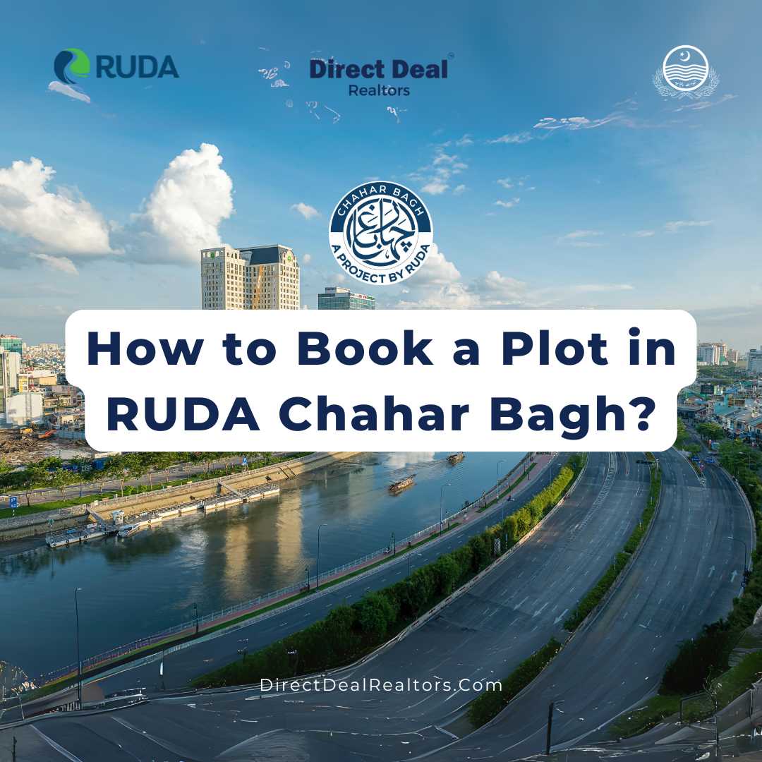 How to book a plot in RUDA Chahar Bagh