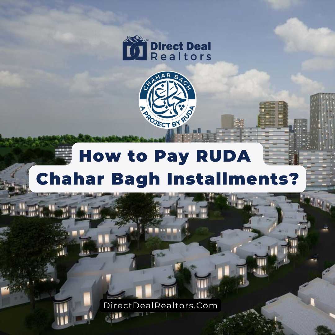 How to Pay RUDA Chahar Bagh Installments