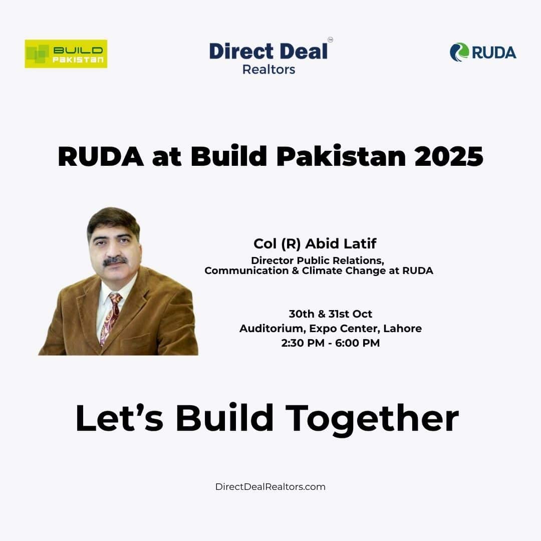 RUDA at Build Pakistan 2025 Conference at Expo Centre Lahore