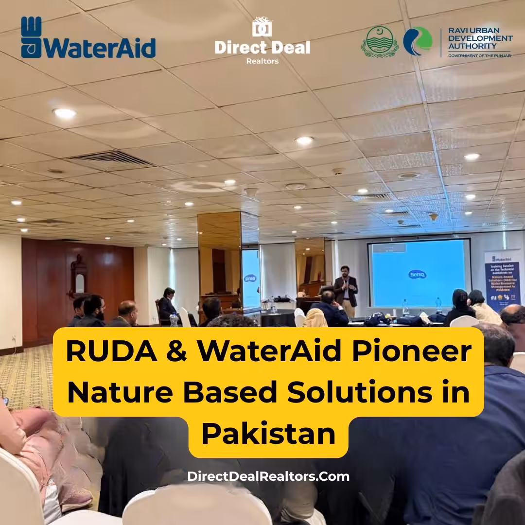 RUDA & WaterAid Pioneer Nature Based Solutions in Pakistan